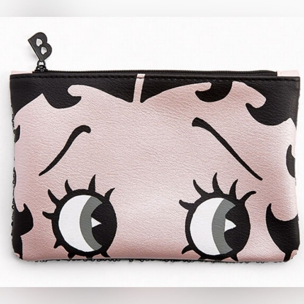 🔺️Ipsy & Betty Boop Sequined Cosmetic Bag